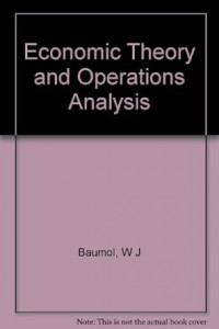 Image of Economic theory and operations analysis