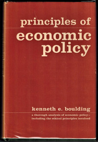 Image of Principles of economic policy